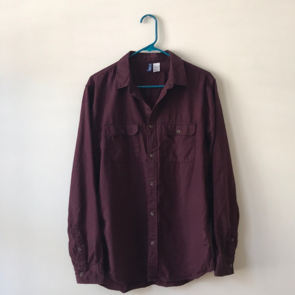 Maroon Flannel